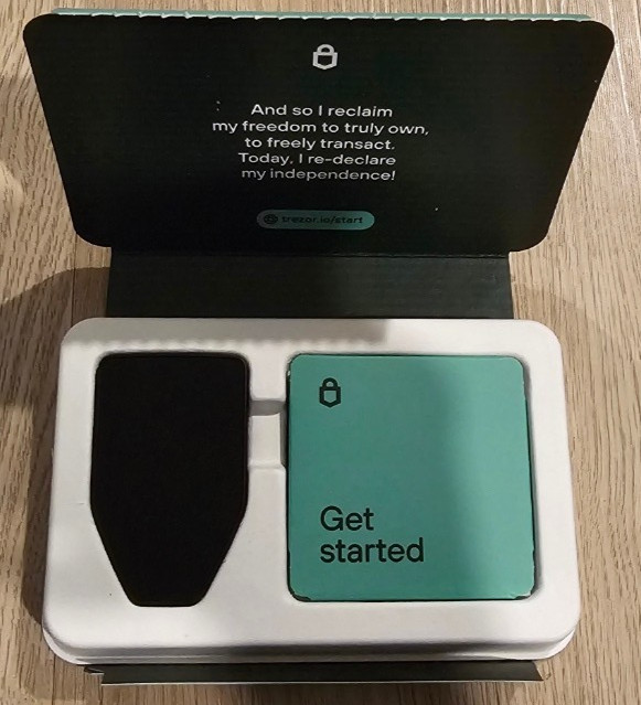 Trezor Safe 5 Freedom Edition - Only 2100 Ever Produced - Bitcoin Crypto Wallet