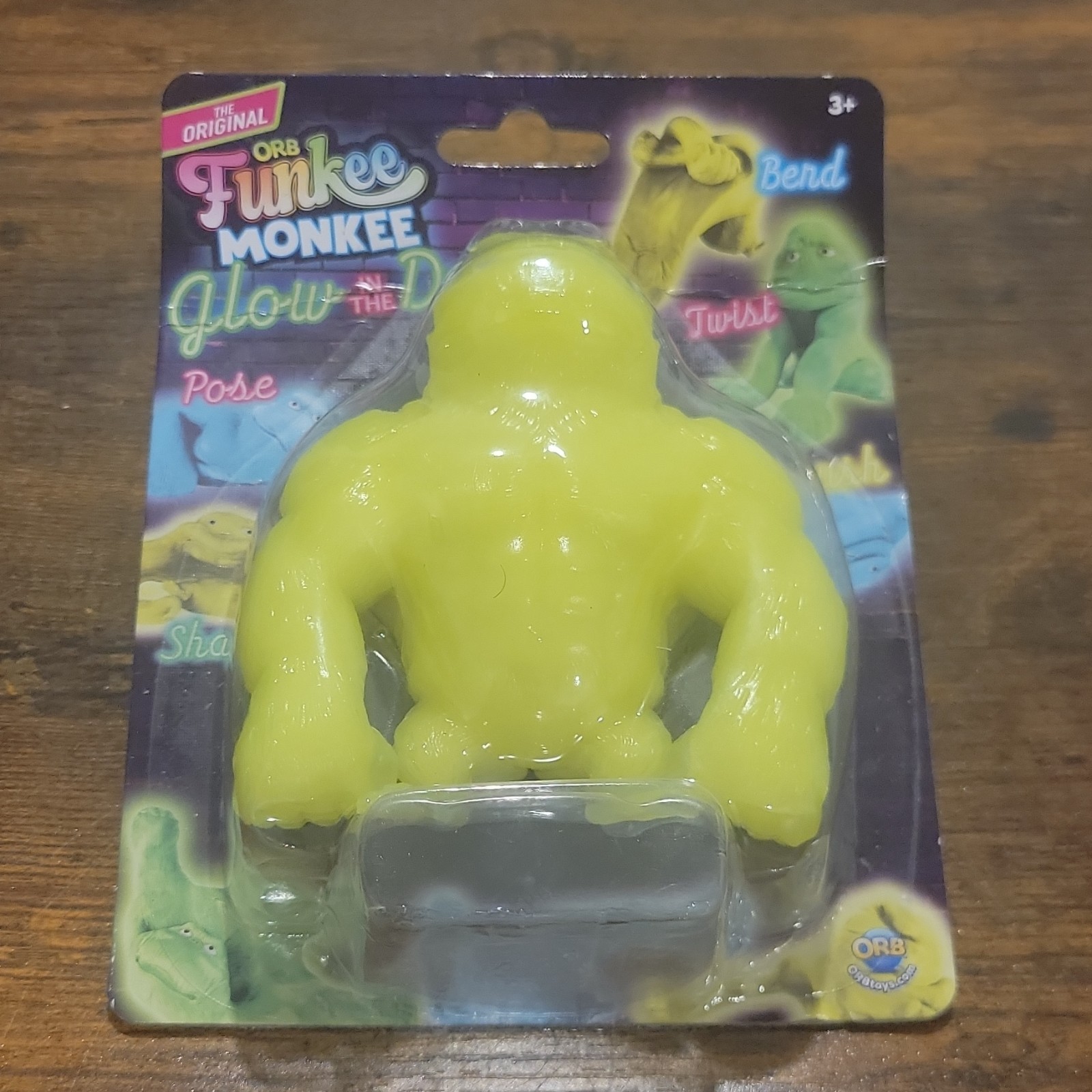 ORB Funkee Monkee Glow in the Dark Toy for Kids Age Level 3-4 Years