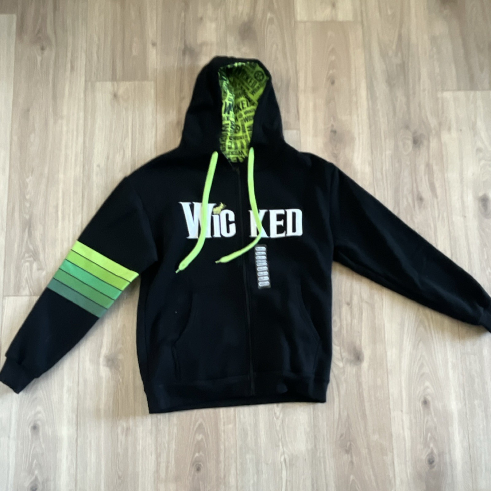 Wicked Black Hoodie Sweatshirt Merch Musical Theater Merchandise