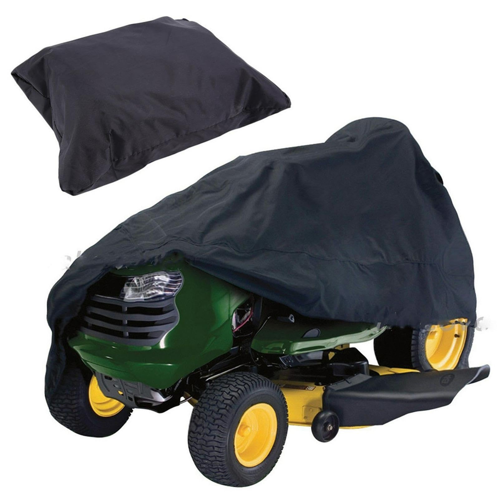 EMVANV Lawn Mower Cover, UV Protection Cover Universal Lawn Tractor Riding Mo...