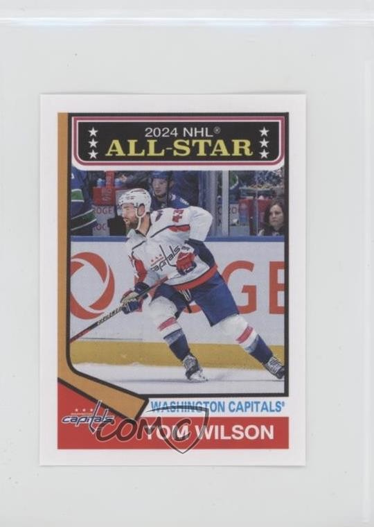 2024-25 NHL Sticker Collection Topps 1974-75 All Stars Tom Wilson #667 w7v