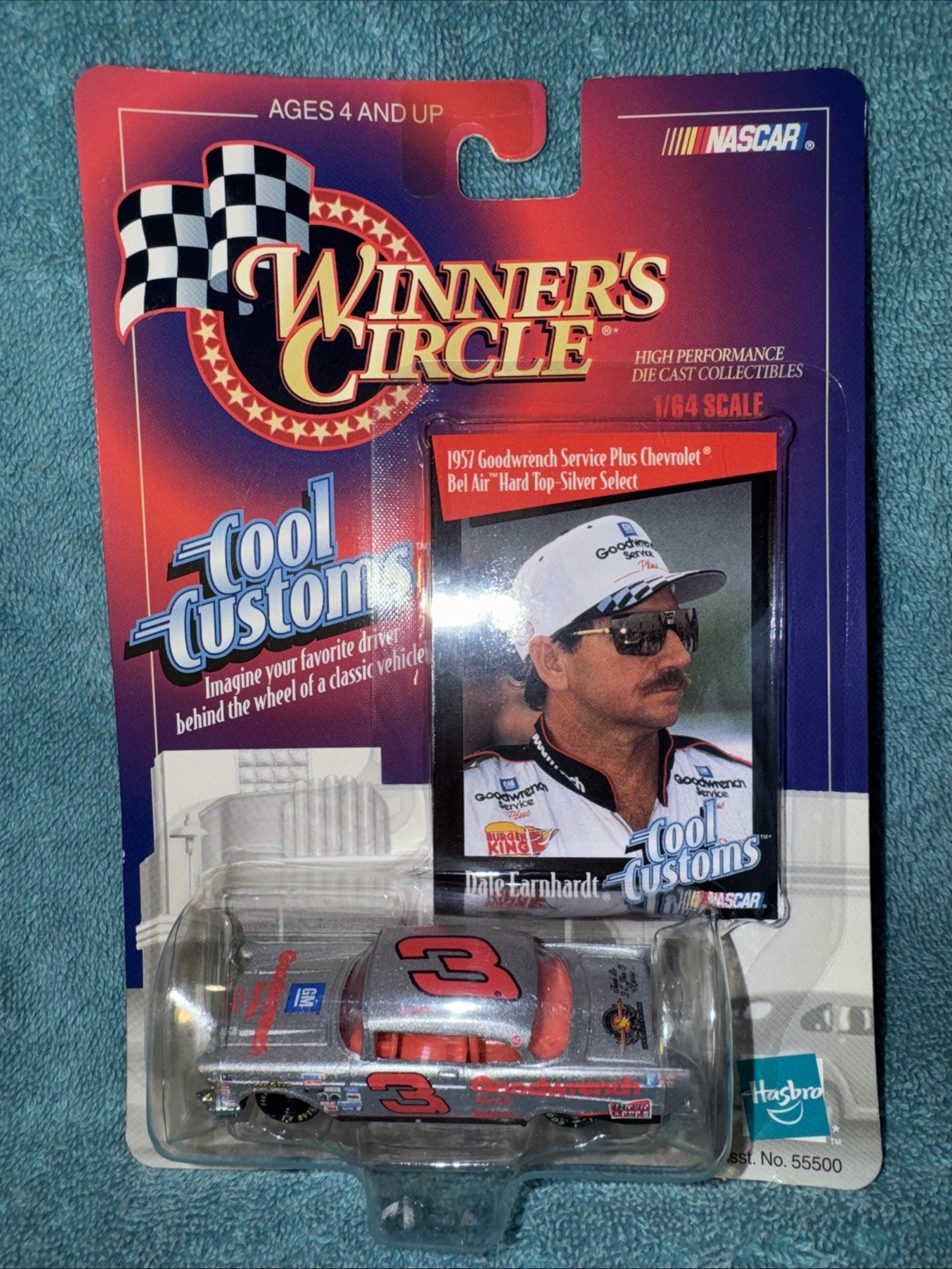 WINNERS CIRCLE 1998 1957 CHEVY #3 GOODWRENCH DALE EARNHARDT SR COOL CUSTOMS 1/64