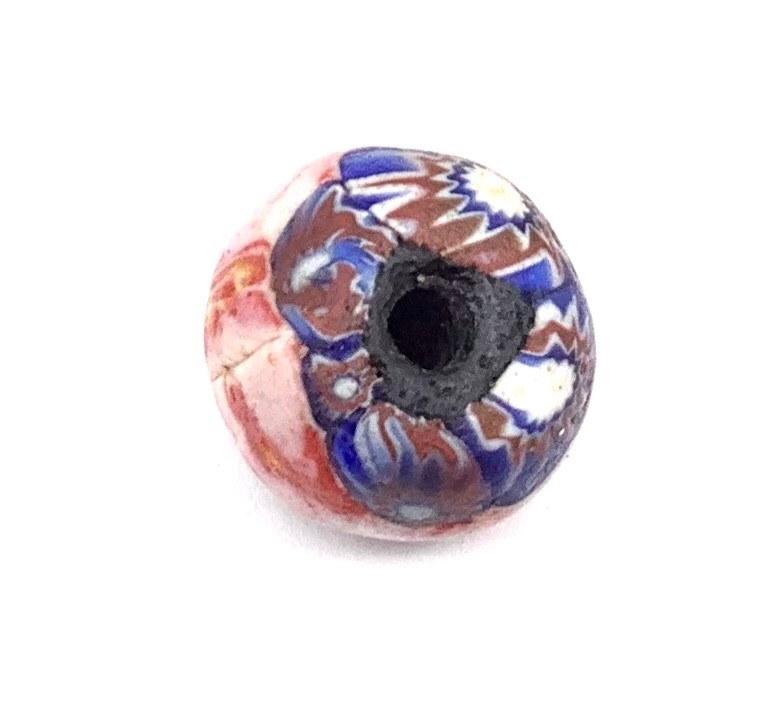 Rare Antique Venetian Millefiori Glass African trade Beads-#1772