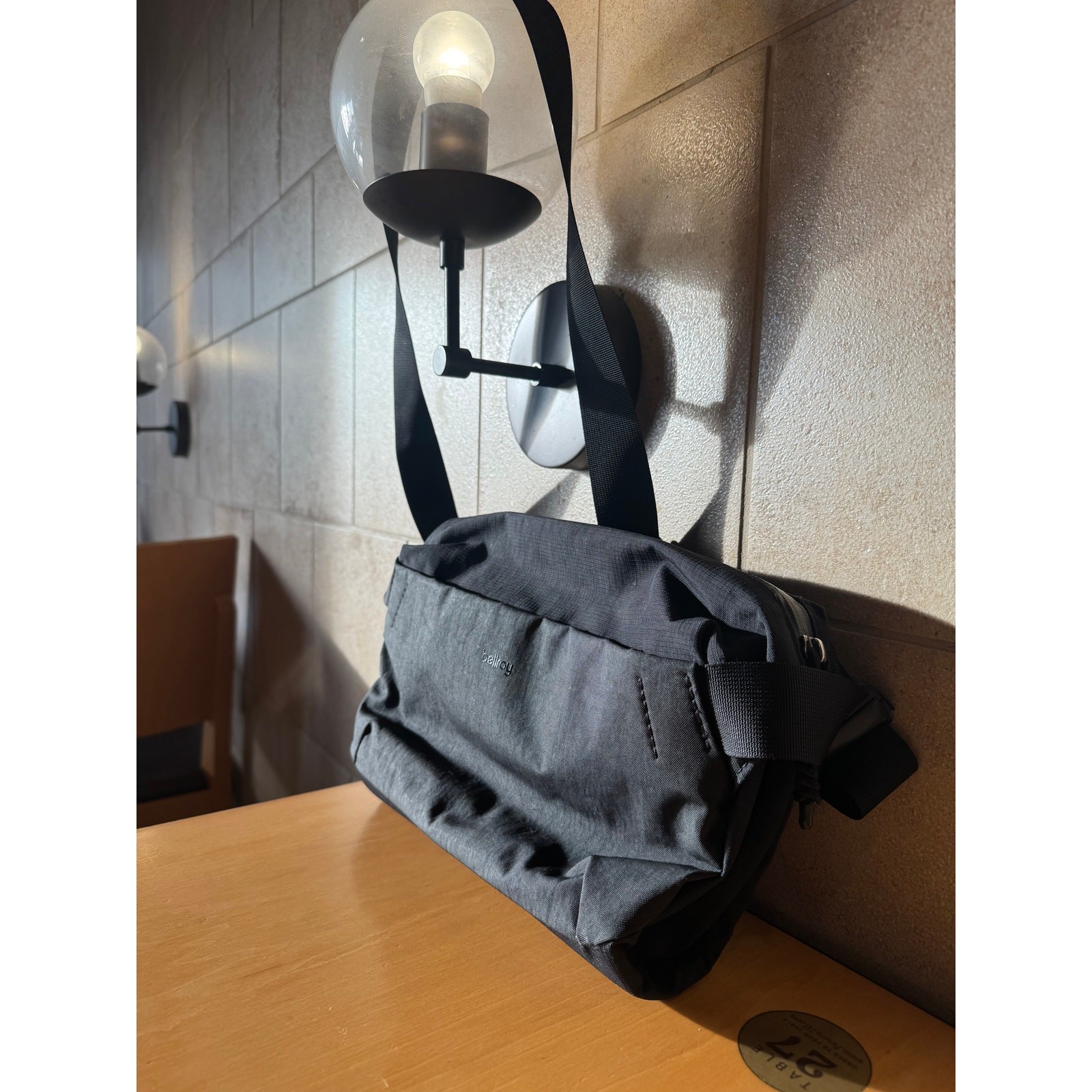 Bellroy Venture Sling 9L Black Premium Crossbody Everyday Carry
