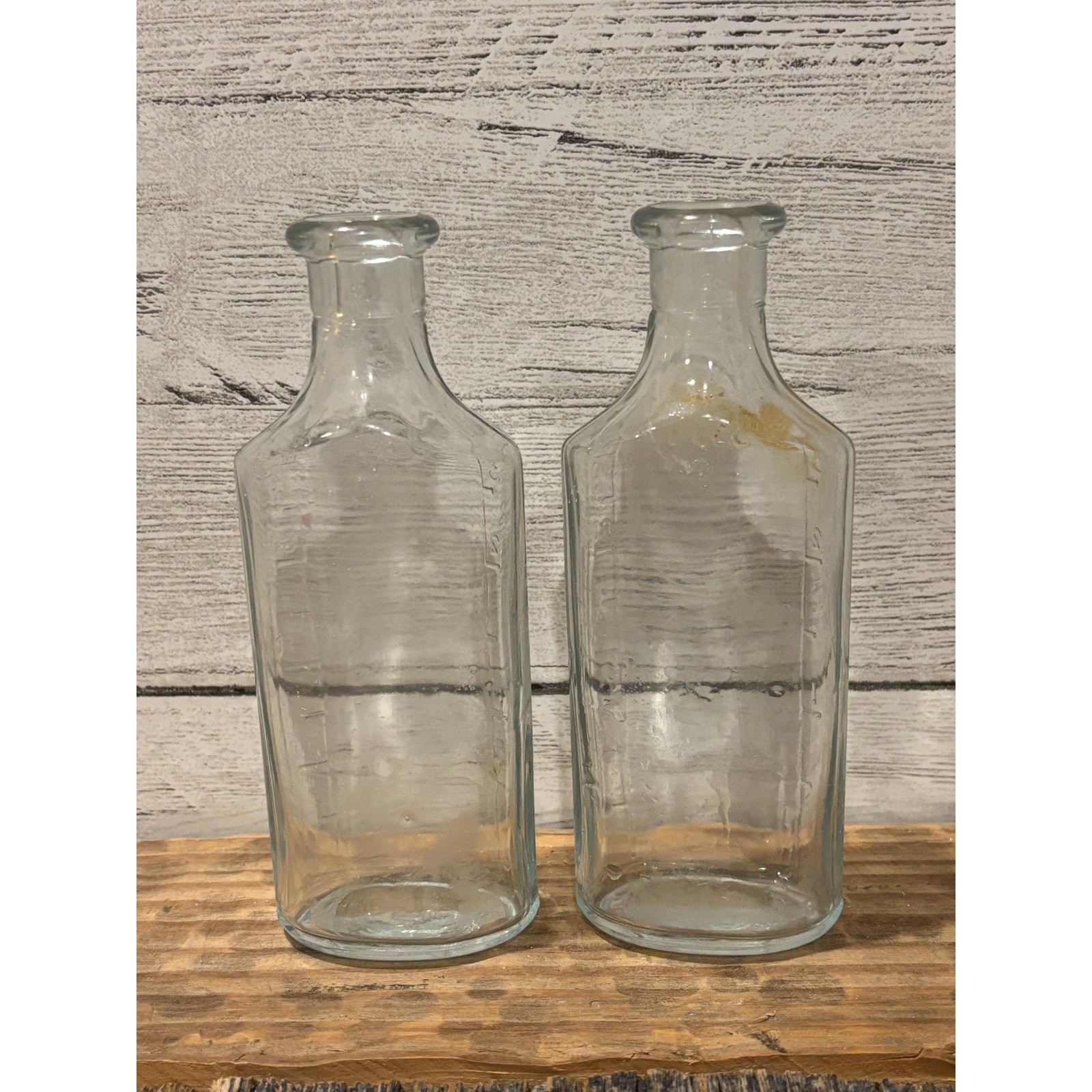 Pair of Antique Apothecary Bottles
