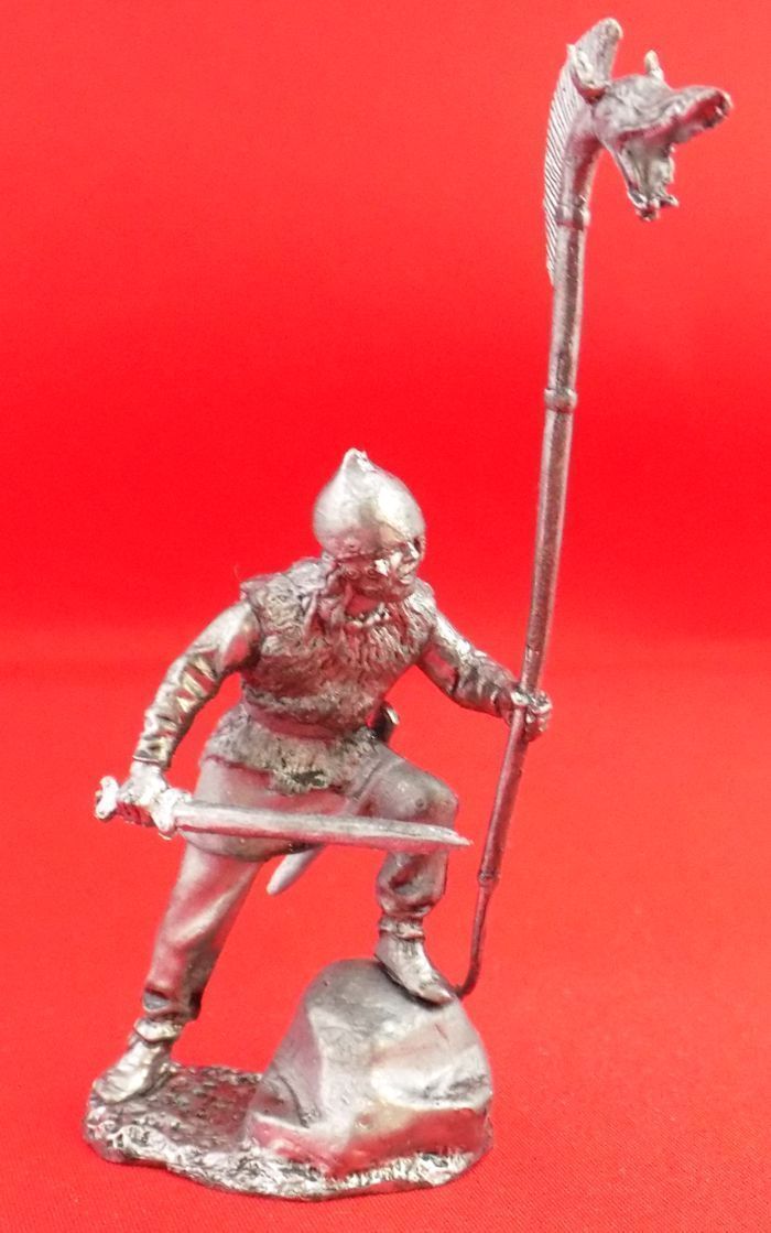54mm TIN SOLDIER MINIATURE FIGURE Model Viking from X century 1:32