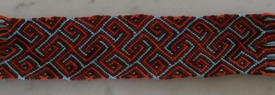 Friendship Bracelet Bookmark Knotted