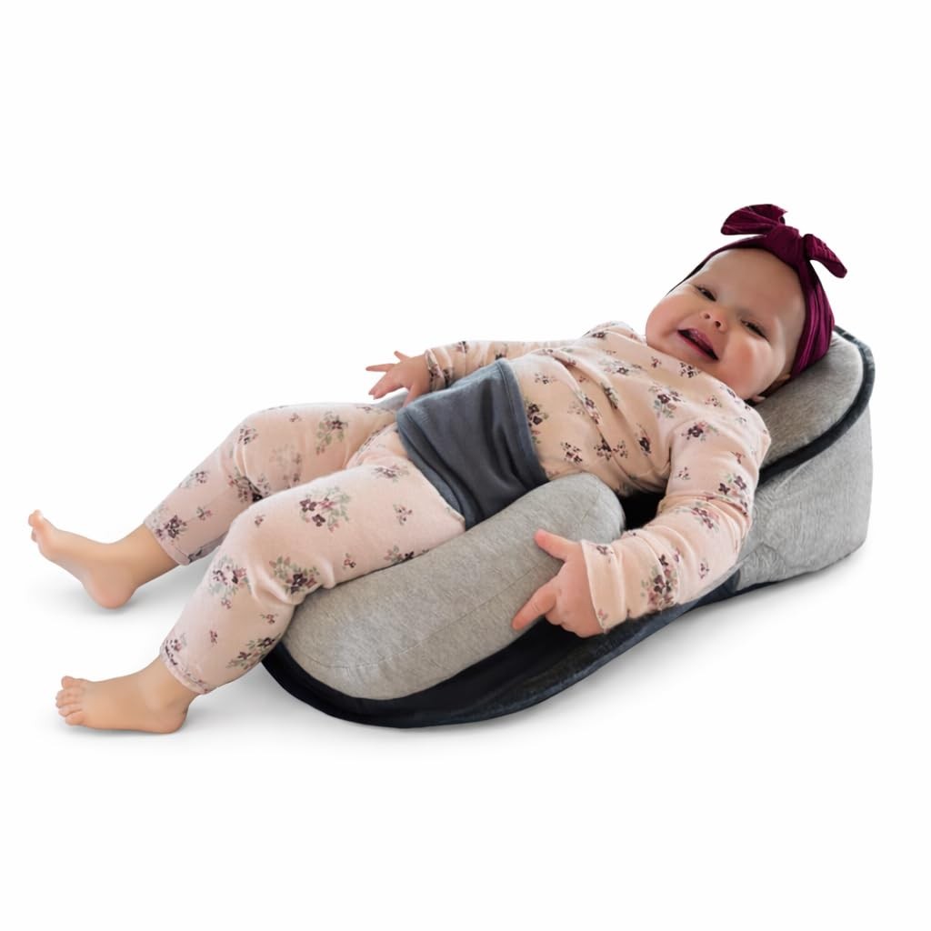 Baby Support Cushion for Play and Feeding | Soft Infant Lounger Pillow