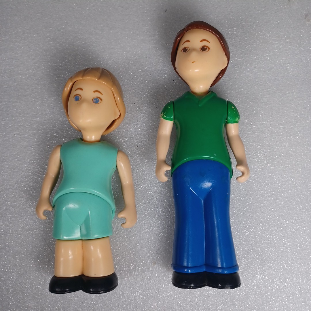 Vintage Little Tikes Family Figures People Dad Daughter Dollhouse Dolls
