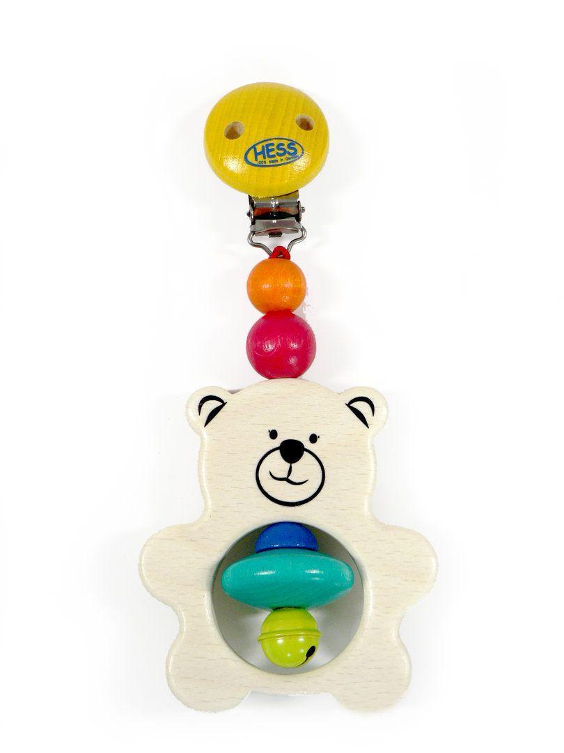 Baby Toy Carriage Pendant Bear 75x35x170mm NEW Figure Clip Attachment