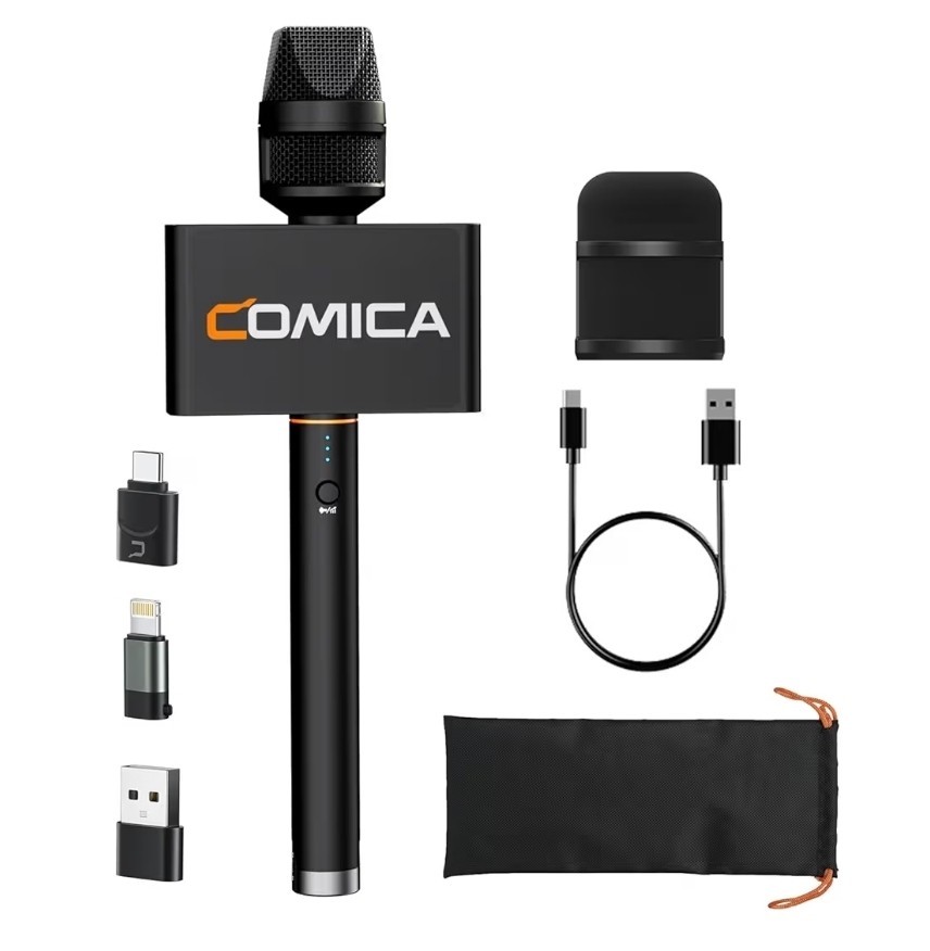 Comica Revo S Wireless Reporter Microphone For Smartphone NEW (Read Discription)