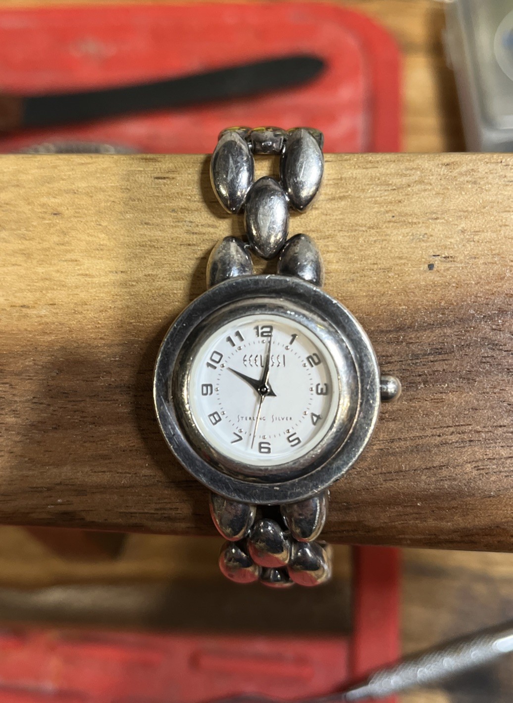 ECCLISSI Vintage Sterling Silver Ladies Watch Model No. 31680, 56 grams .925