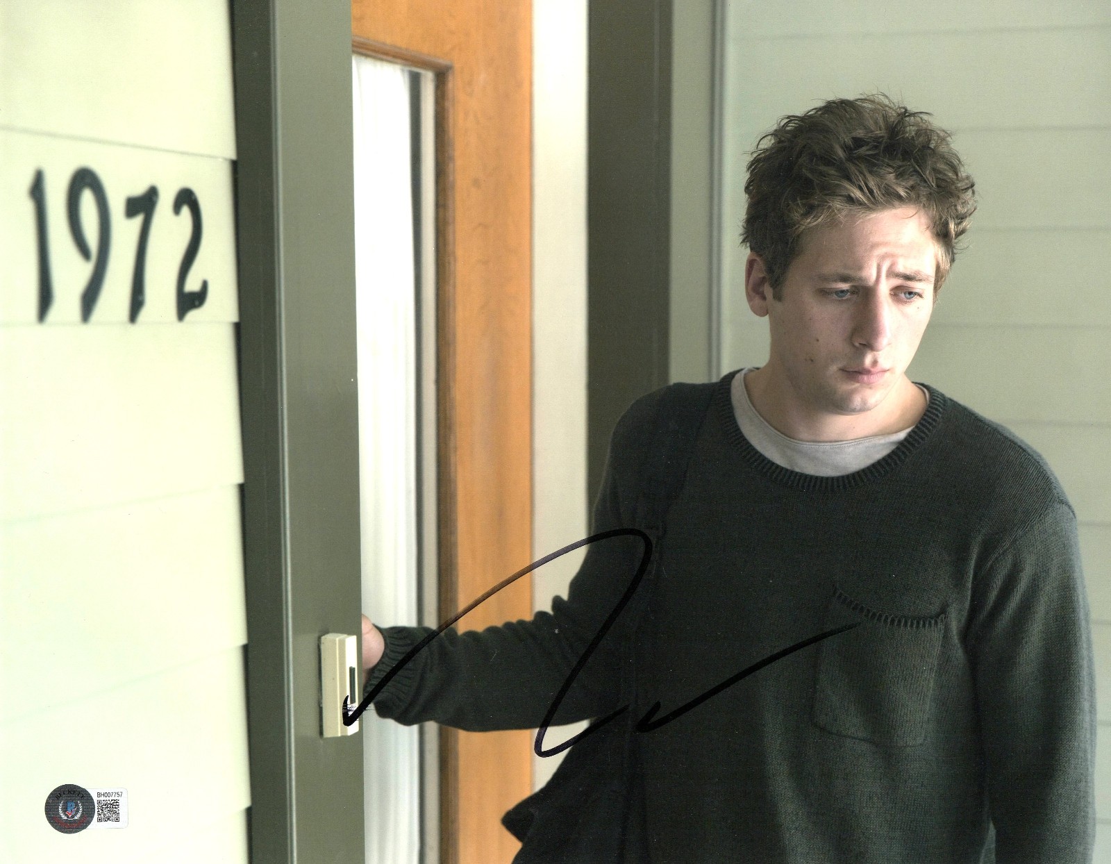 JEREMY ALLEN WHITE SIGNED AUTO SHAMELESS 11X14 PHOTO BAS BECKETT