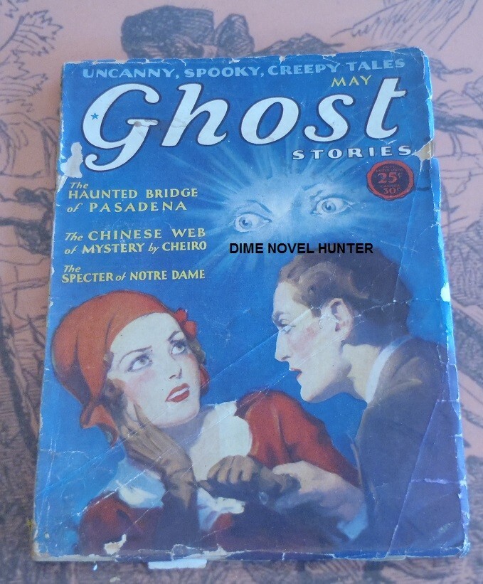 GHOST STORIES MAY 1931 SCARCE UNCANNY SPOOKY CREEPY TALES CONSTRUCTIVE PUBLISHIN