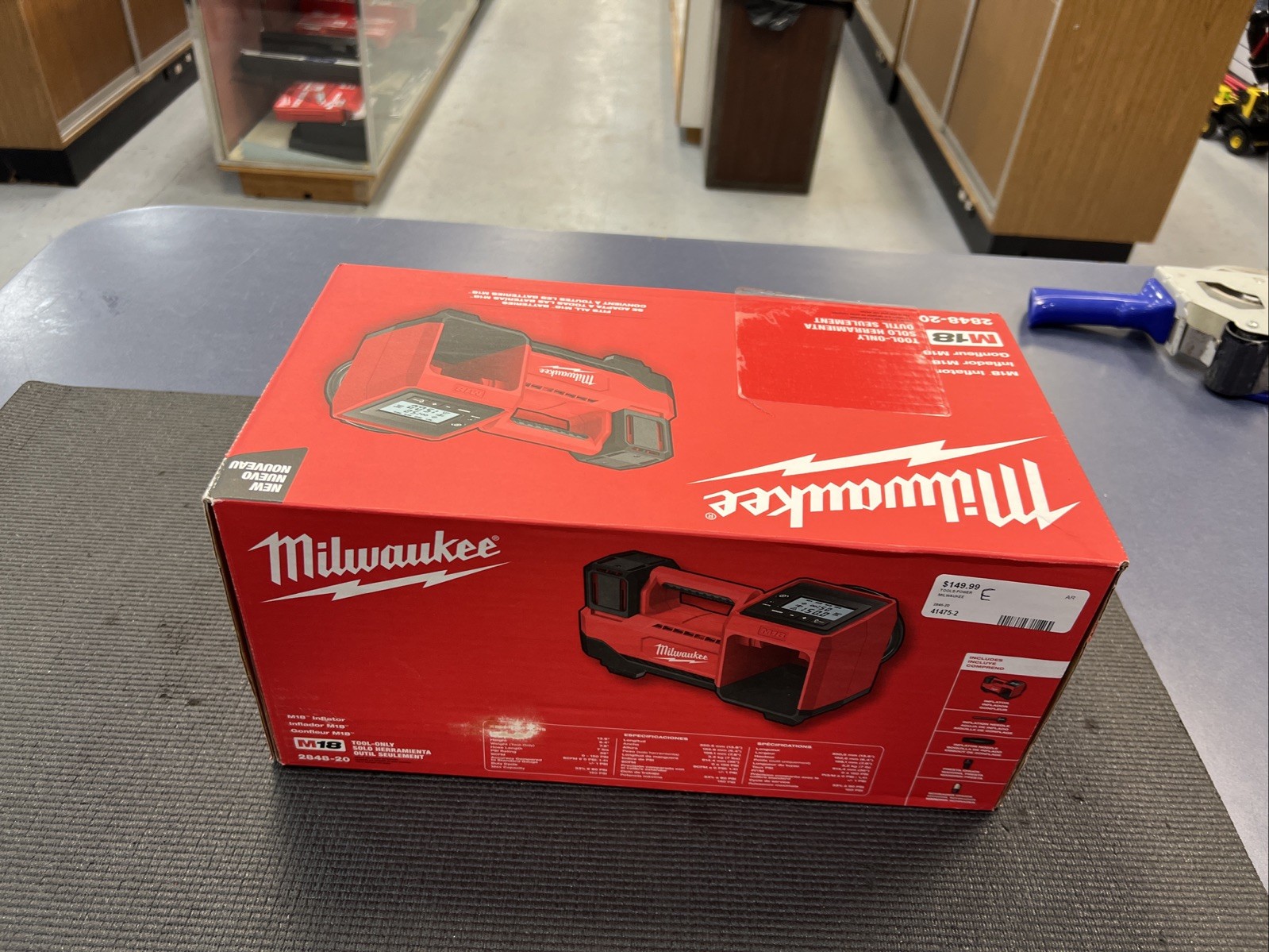 Milwaukee 2848-20 M18 Cordless 18 Volt InflATOR