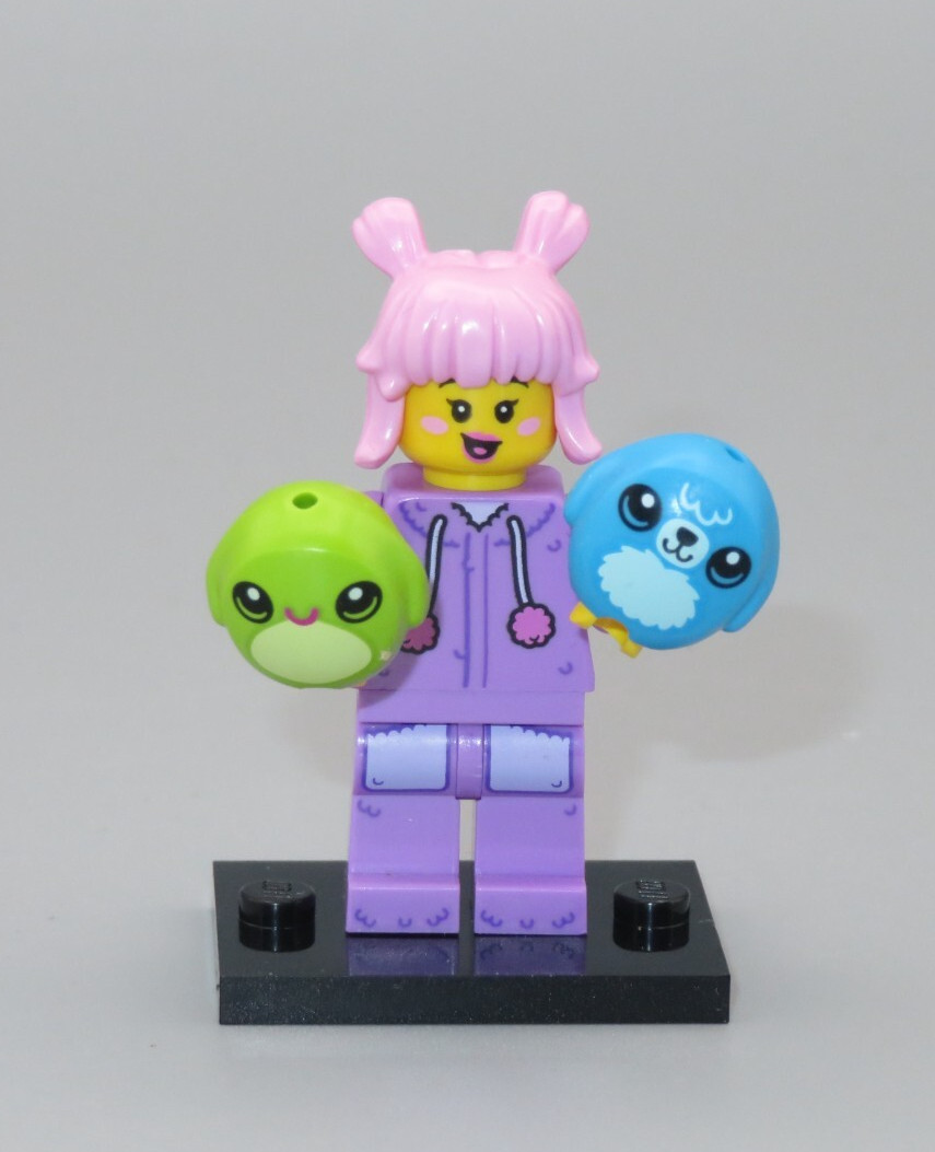 Lego Series 27 Plush Toy Collector pink New taken out of package minifigure CMF