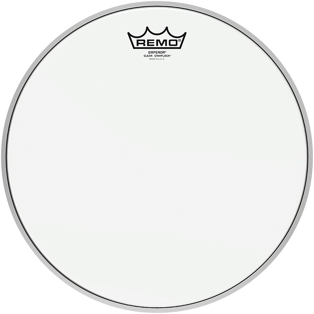 Remo Emperor Clear Crimplock Tenor Drumhead 13 in.