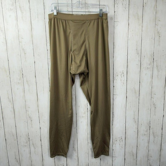Milliken Military Men's Tan Lightweight Gen III Thermal Leggings Size L Reg