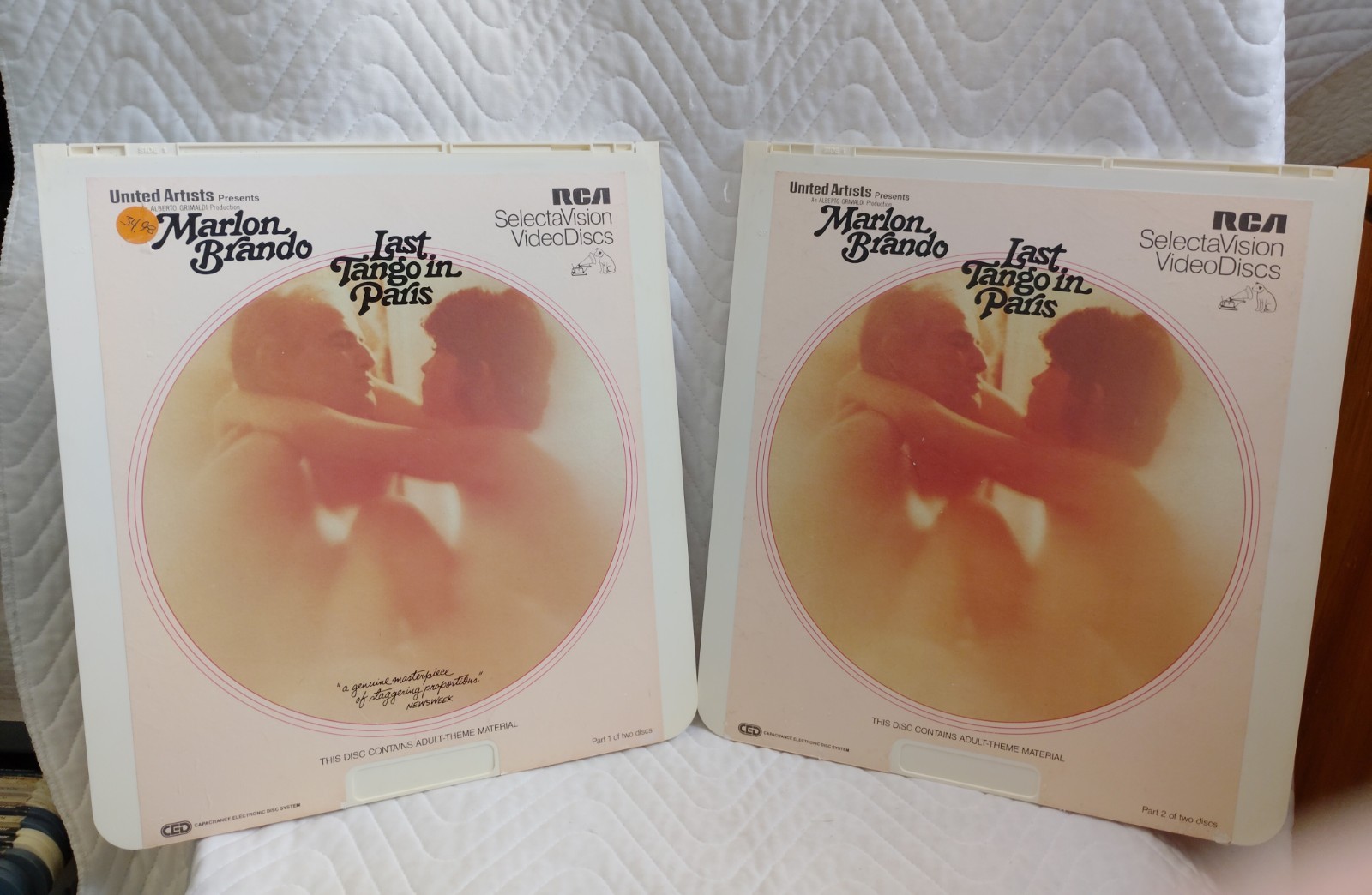 Last Tango In Paris - 2 Disc CED- 1972