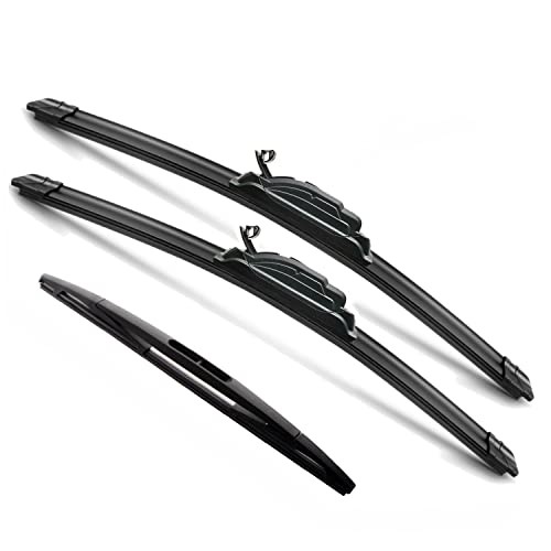 3Pcs GMC Yukon Windshield Wiper Blades 2008-2014, GMC Envoy 2007 2008 2009, 