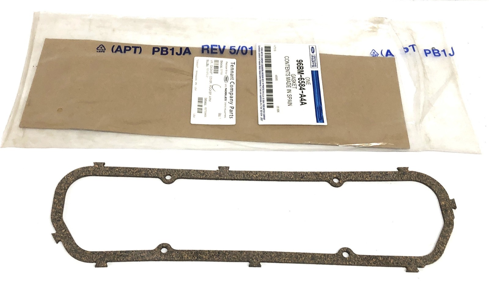 Ford Forklift Rocker Arm Cover Gasket 96BM-6584-A4A NOS
