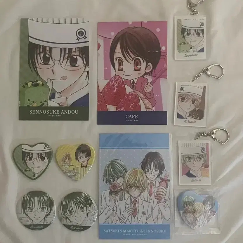 Pop-up Goods Card Badge Keyring Set Special Gift