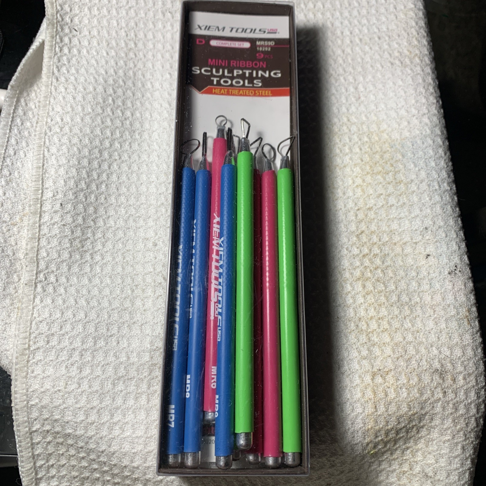 Tools USA Complete Set of Mini Ribbon Sculpting Tools, Heat Treated Steel, Set D