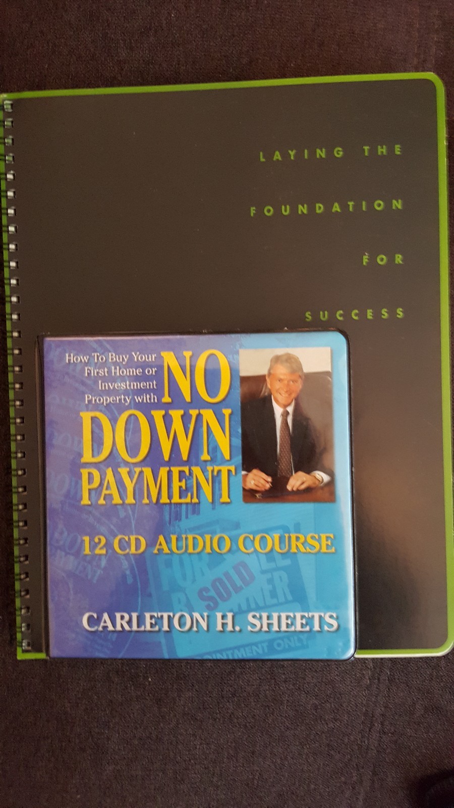 No Down Payment-12 CD Audio Course/Laying The Foundation For Success Pre-Owned
