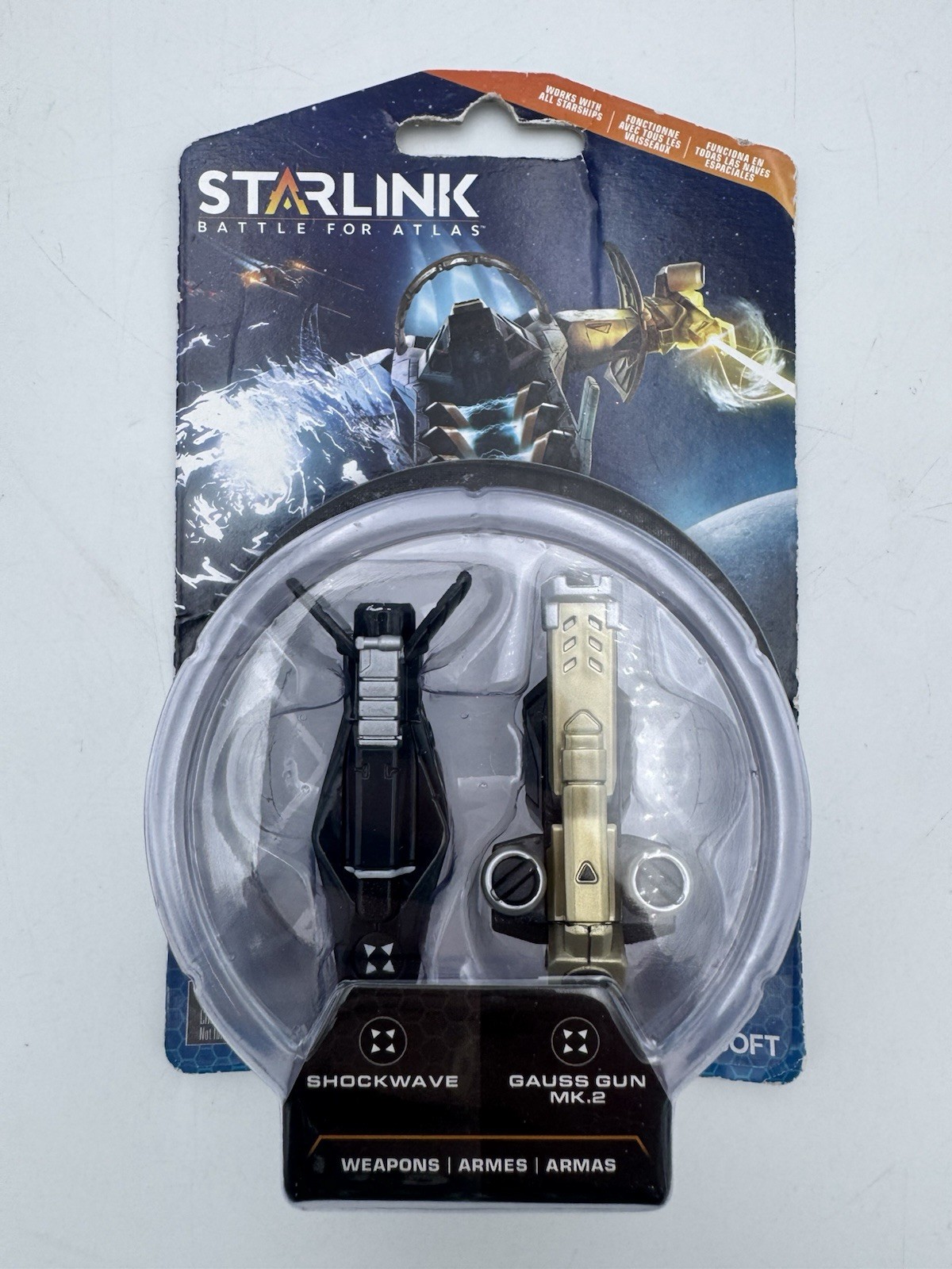 Starlink Battle For Atlas Shockwave Gauss Gun MK.2 Weapon Pack Switch Xbox PS4