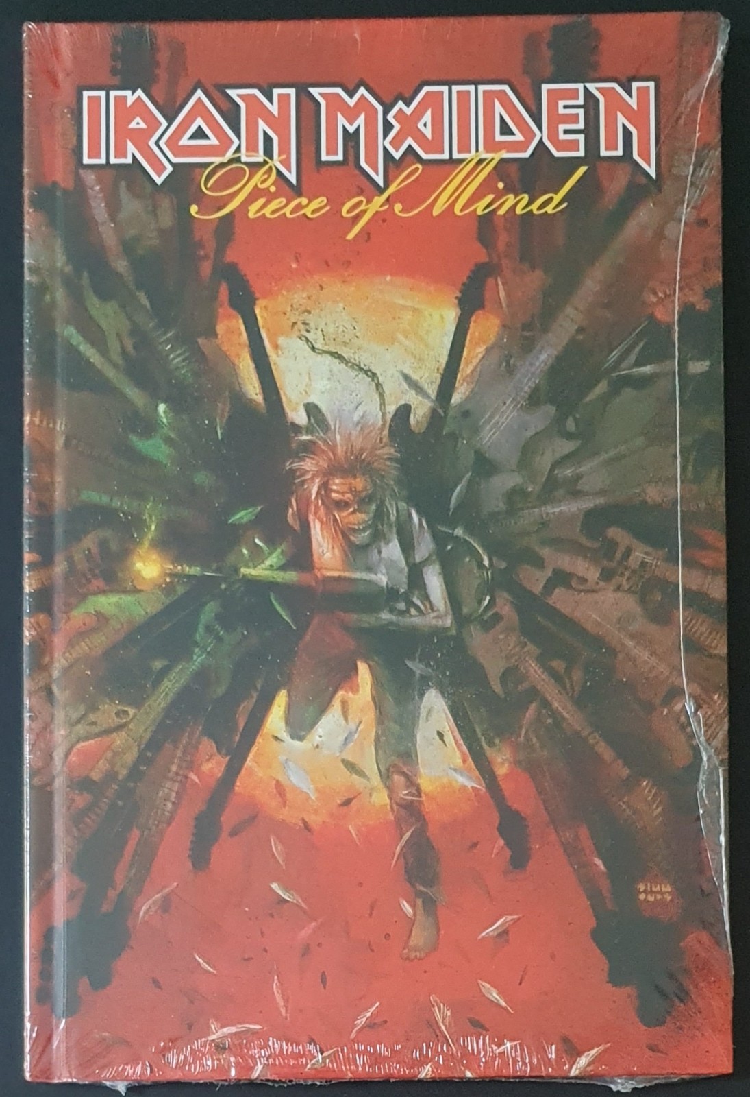 IRON MAIDEN PIECE OF MIND HARDCOVER (2024 LCSD LIMITED EDITION) - NEW & SEALED