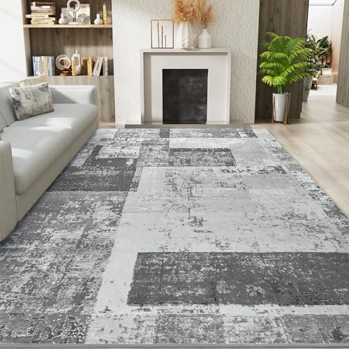  Rug for Living Room 6x9, Washable Soft Area Rugs for Bedroom, Abstract Carpet 