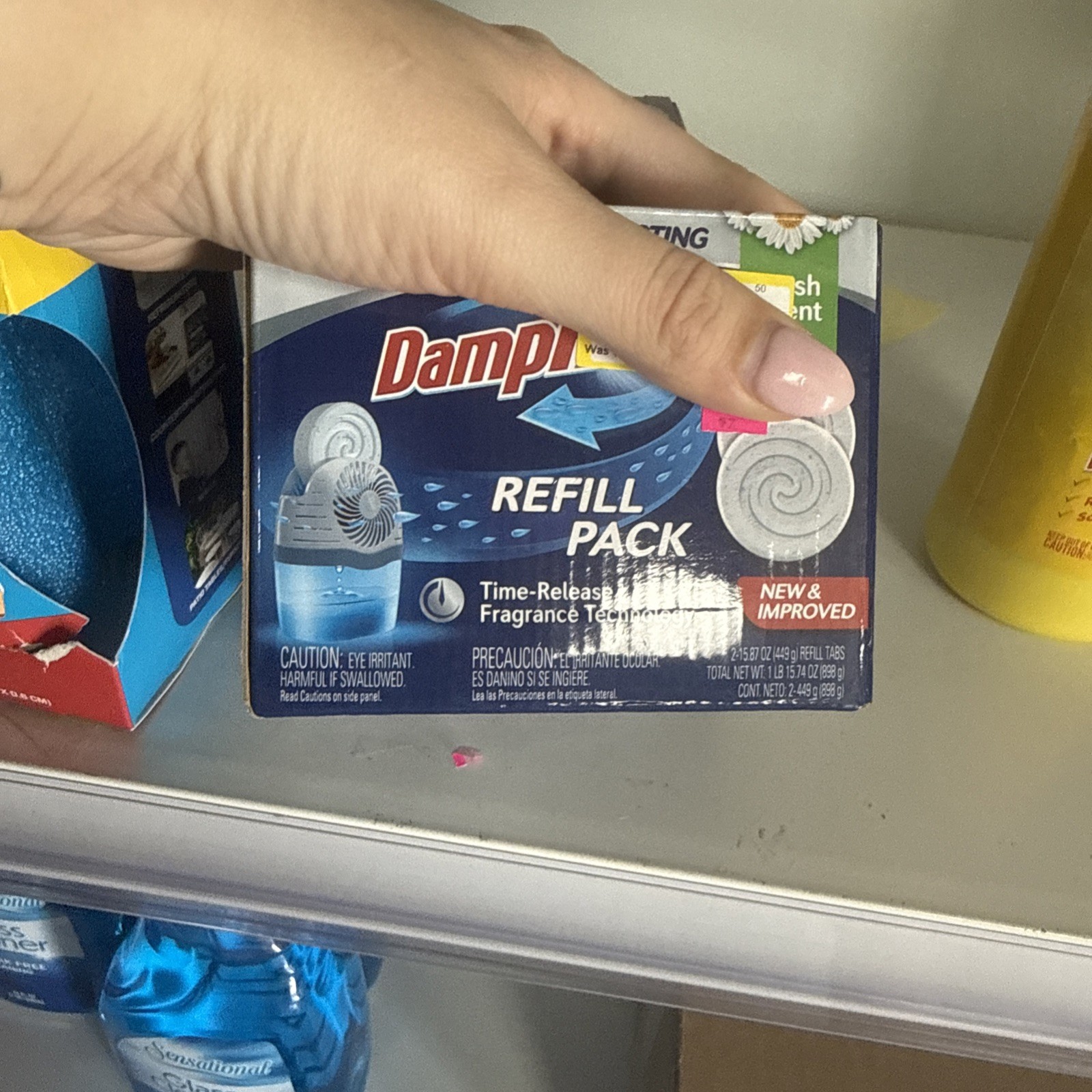 Fresh Scent Drop-In Tab Moisture Absorber Refills, 15.8 oz, 2-Pack