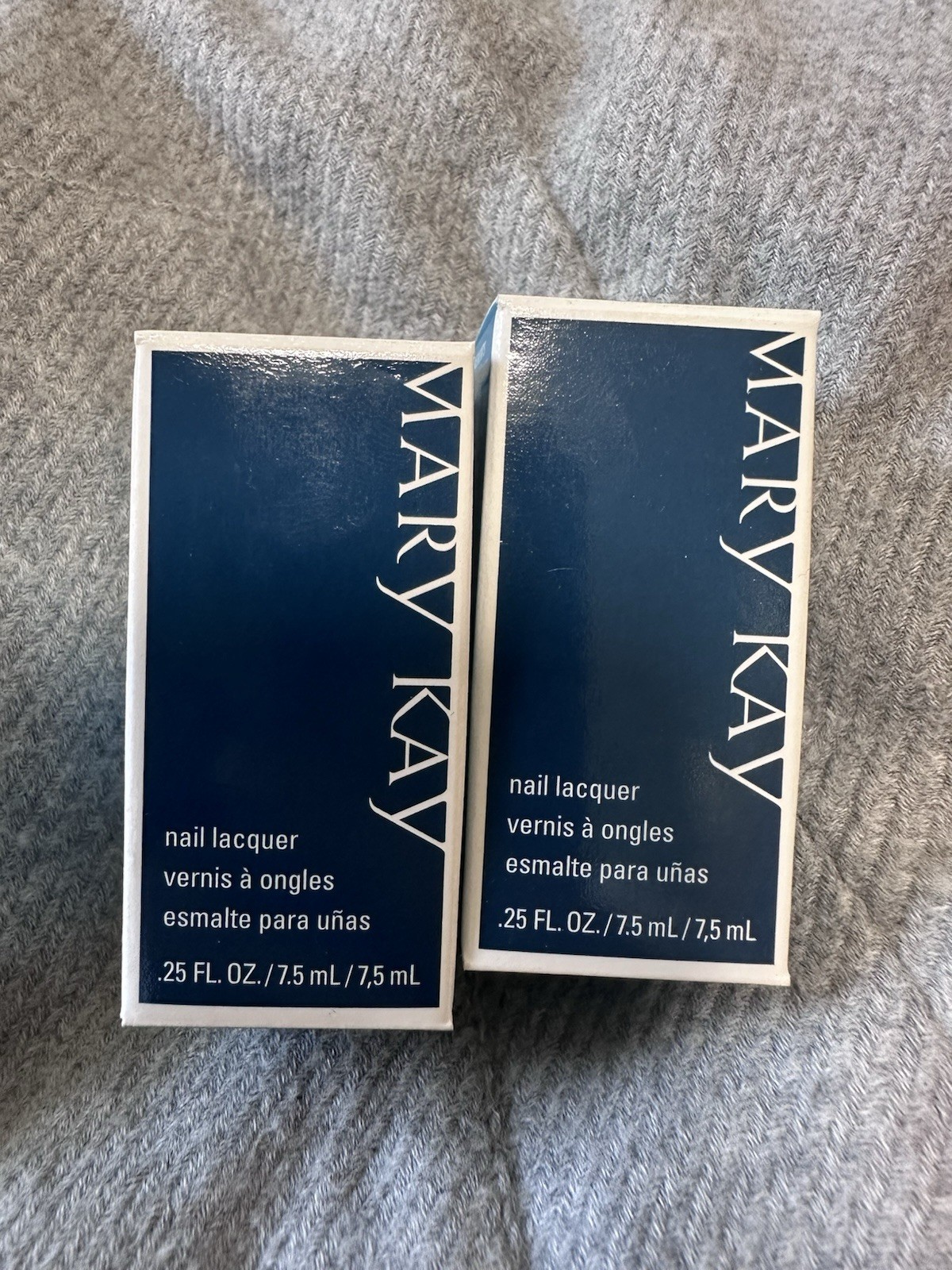 New In Box Mary Kay Nail Lacquer / Polish Pink Sand .25 fl oz ~ lot of 2