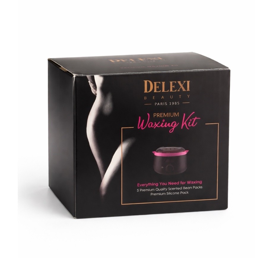 Delexi Home Premium Waxing Kit Women Complete Kit Hair Removal NIB
