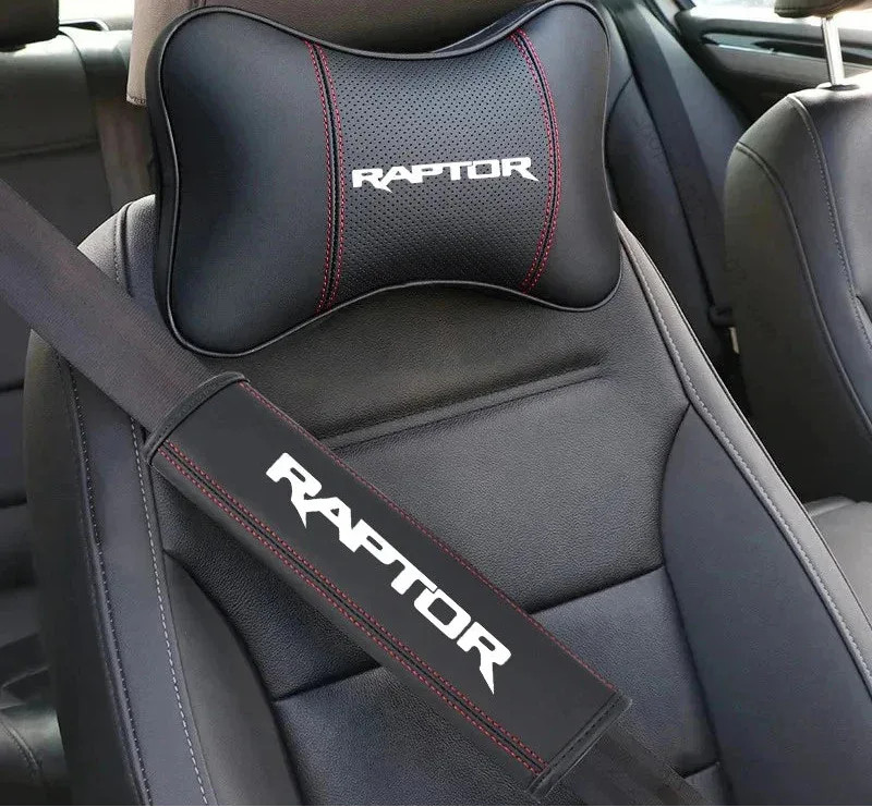 Ford RAPTOR Neck Pillow and Seat Belt Pad