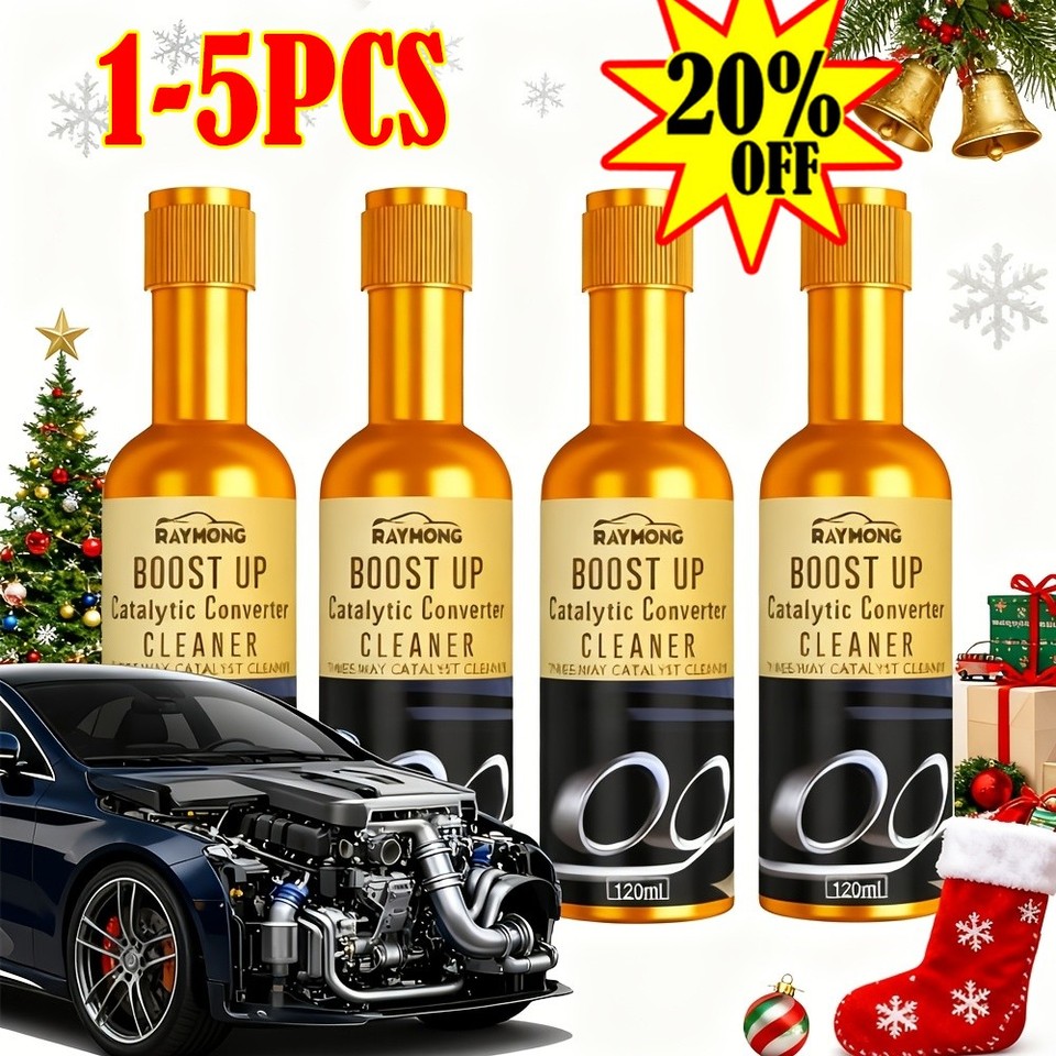 Boost Up Vehicle Engine Catalytic Converter Cleaner Cleaning Multipurpose 1-5PCS