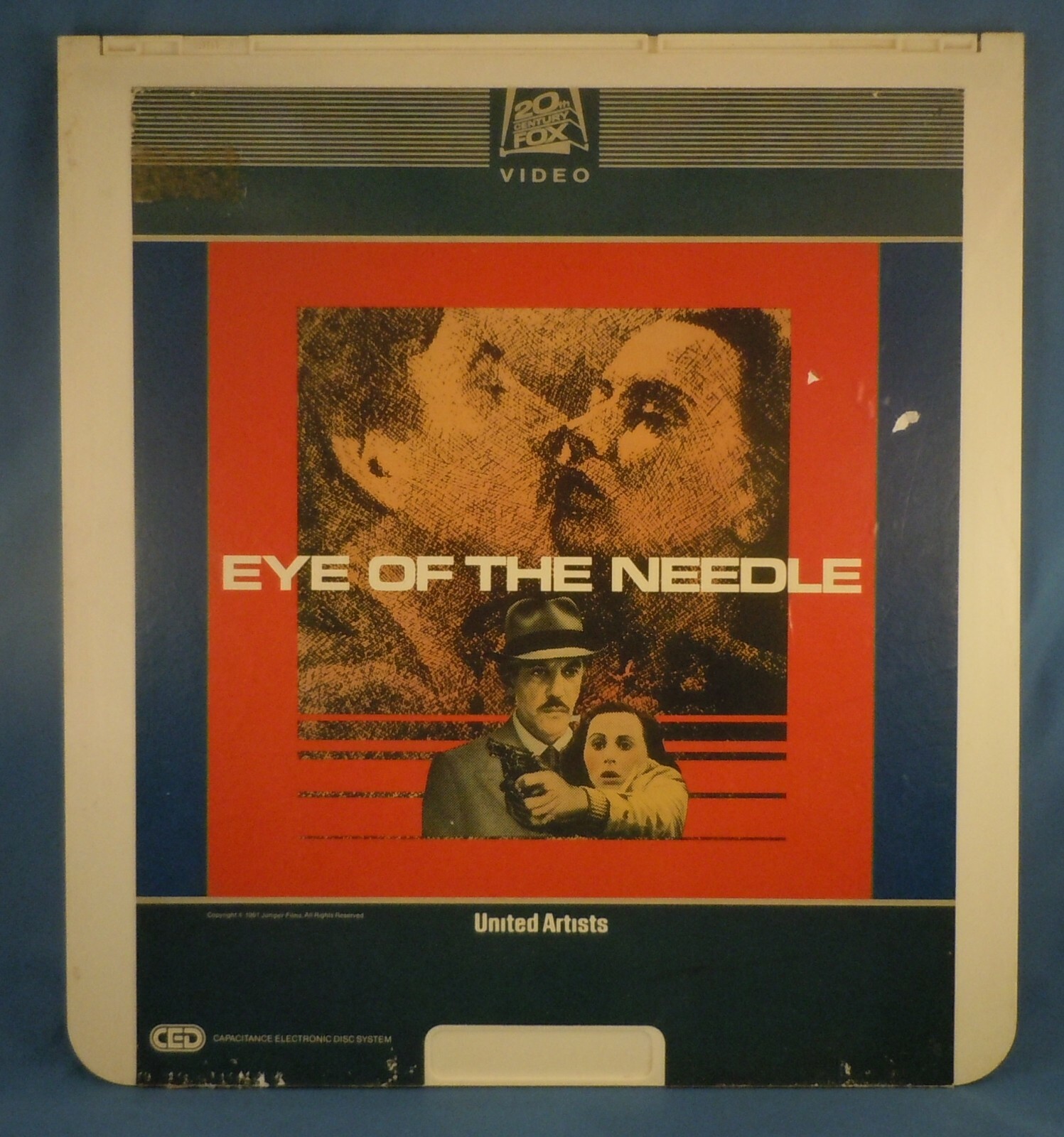 RCA CED VIDEODISC! - EYE OF THE NEEDLE with Donald Sutherland