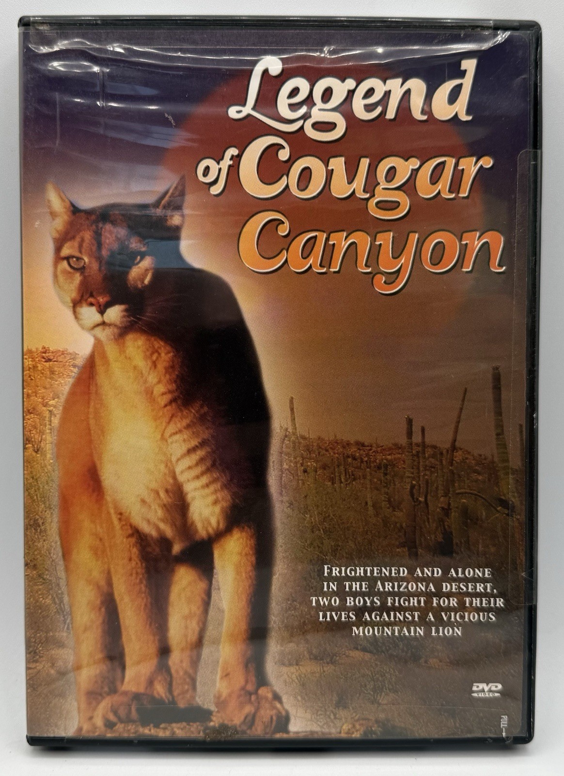 The Legend Of Cougar Canyon DVD Fullscreen Mountain Lion Adventure 2003