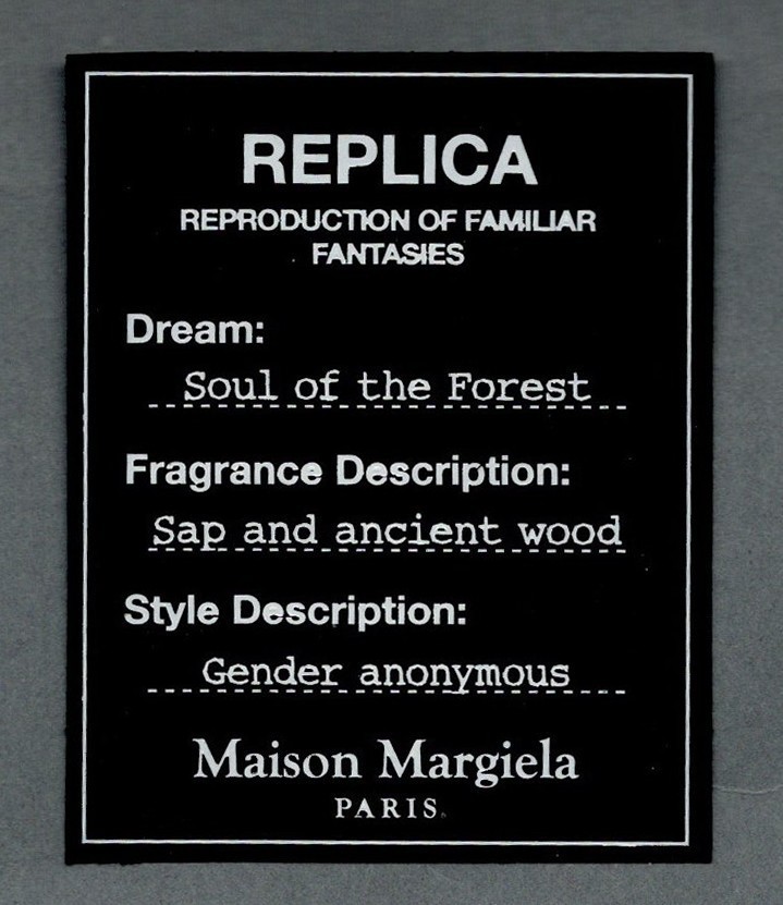 Maison Margiela Soul of the Forest Advertising Card - Replica