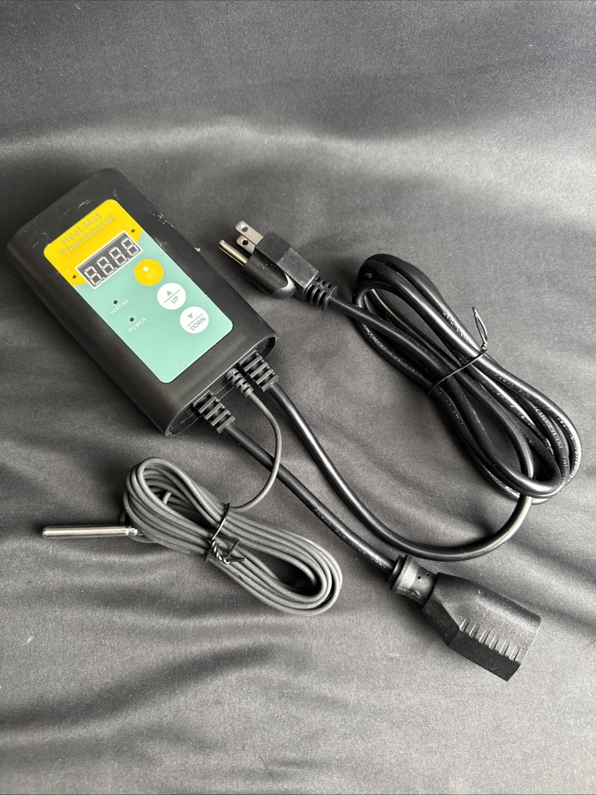 Seedling Heat Mat Thermostat Controller 120V 15A Digital Temp Control 1500W