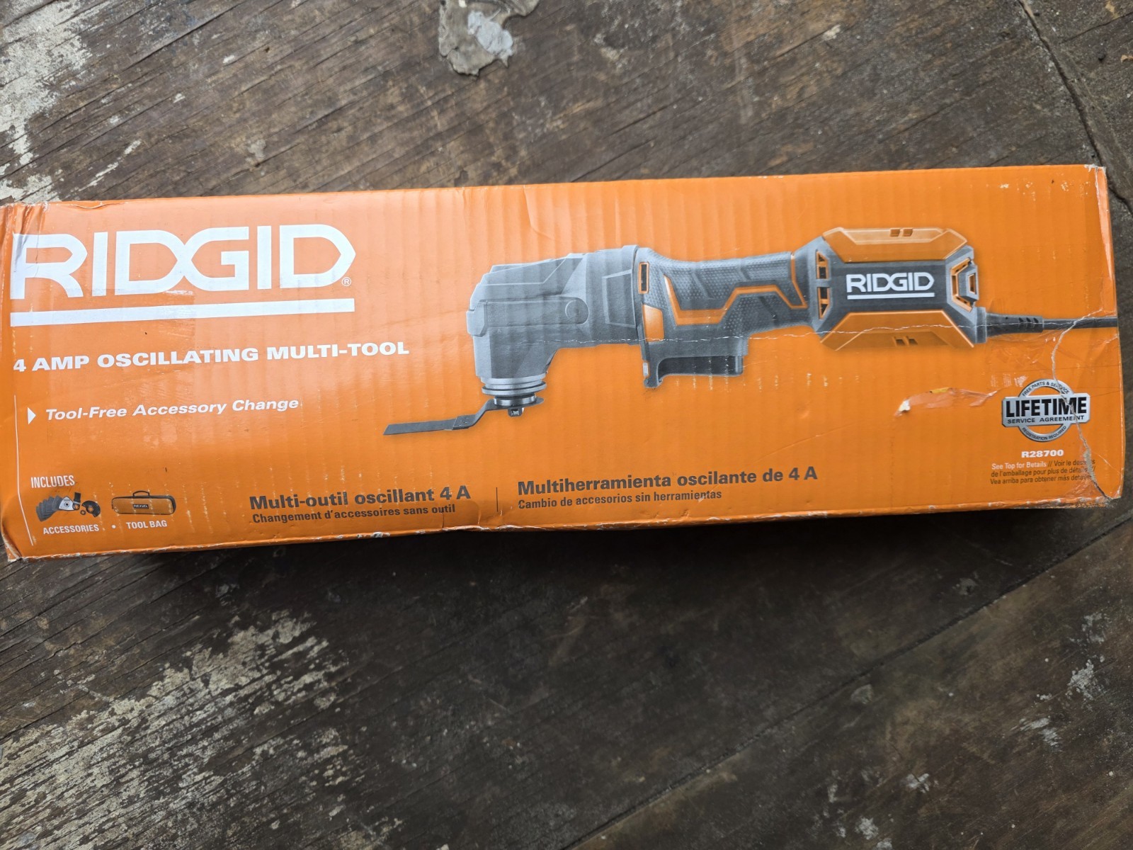 RIDGID R28700 Oscillating Multi-Tool 