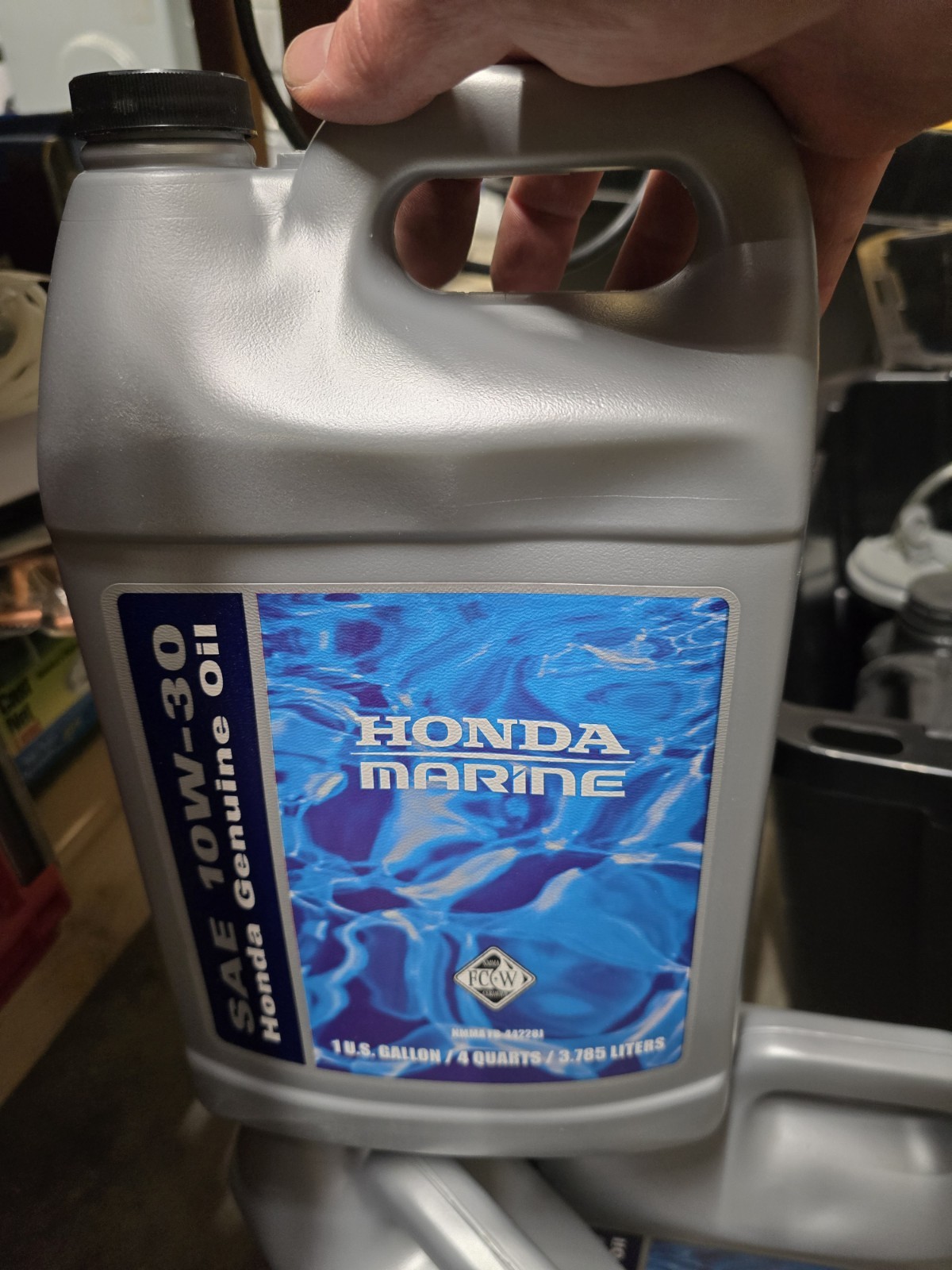 Honda genuine Oil Marine Oil 10W30FCW 5 Gallons