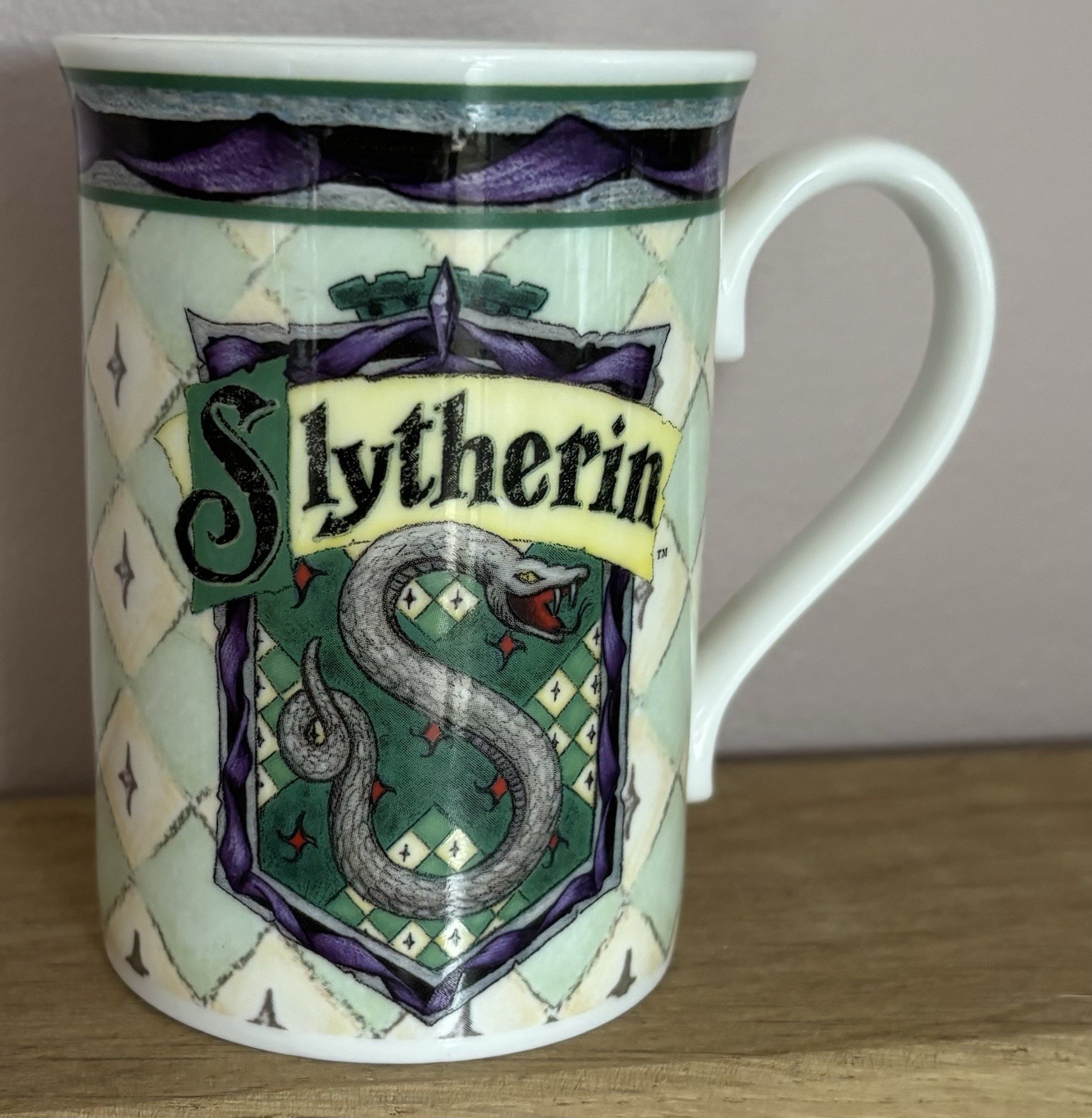 Vintage Harry Potter Slytherin Royal Doulton Cup/Mug 