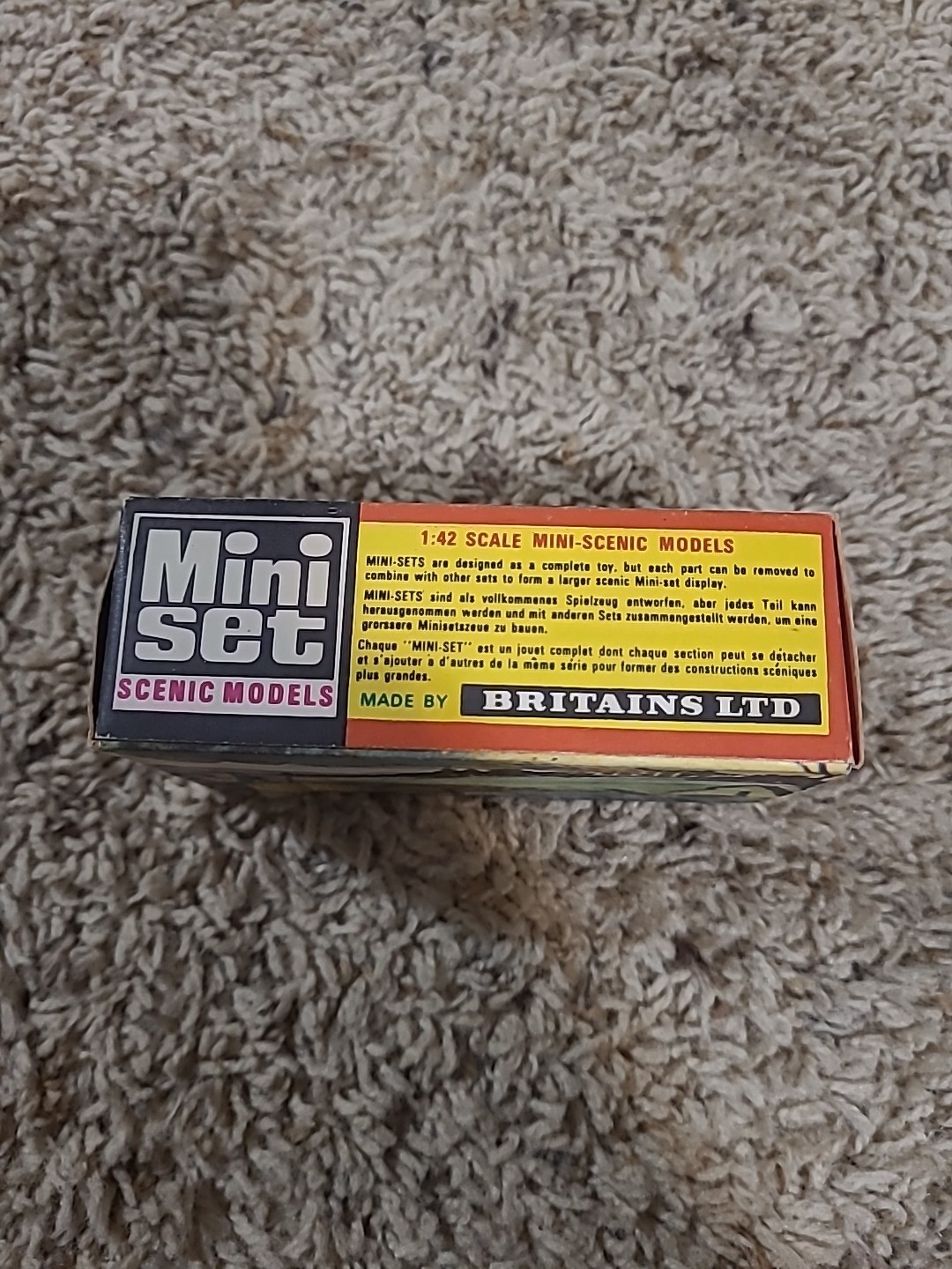 BRITAINS MINI SET 1151 Federal Infantry, Box Included