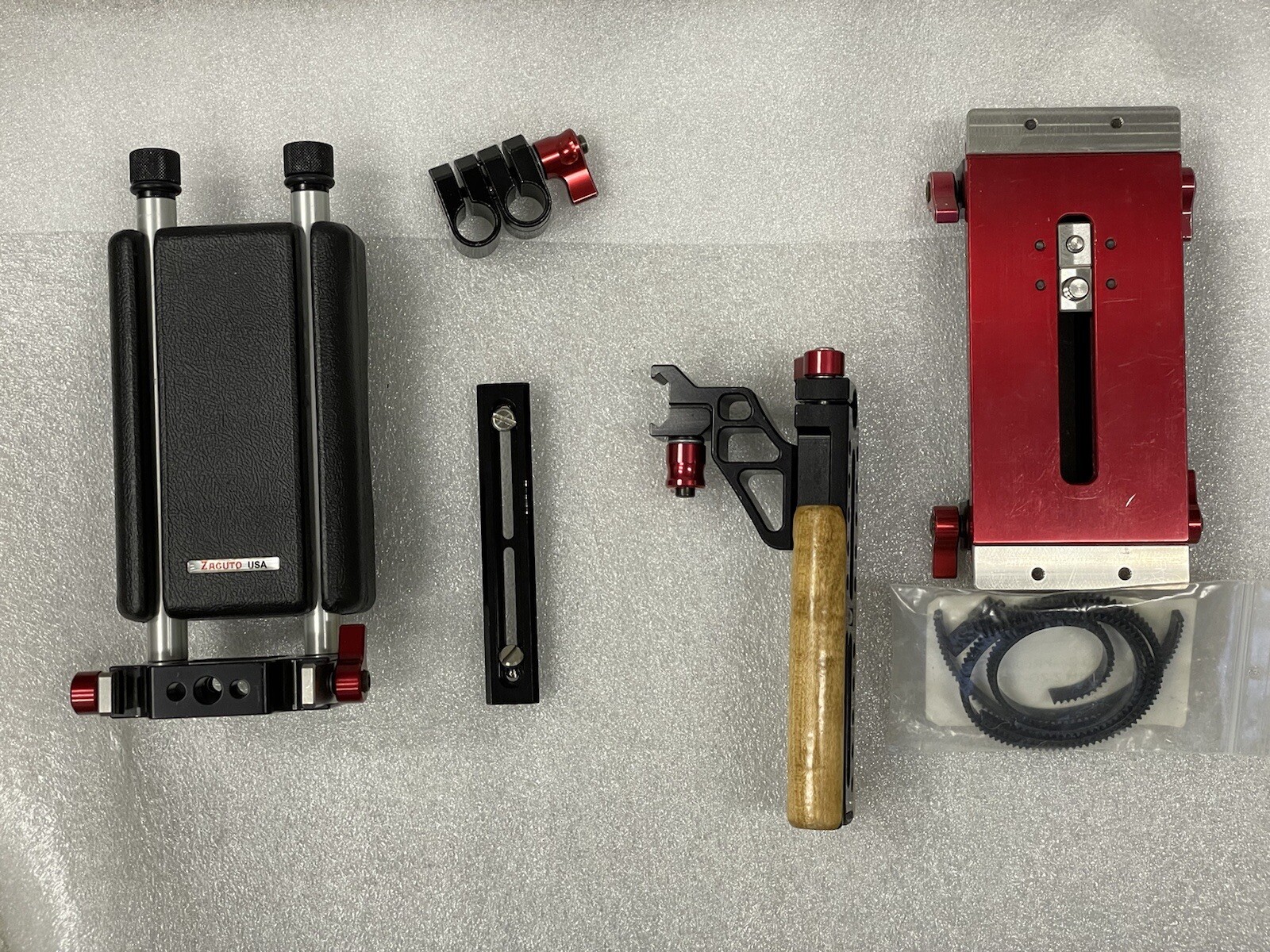 Various Zacuto 15mm Accessories