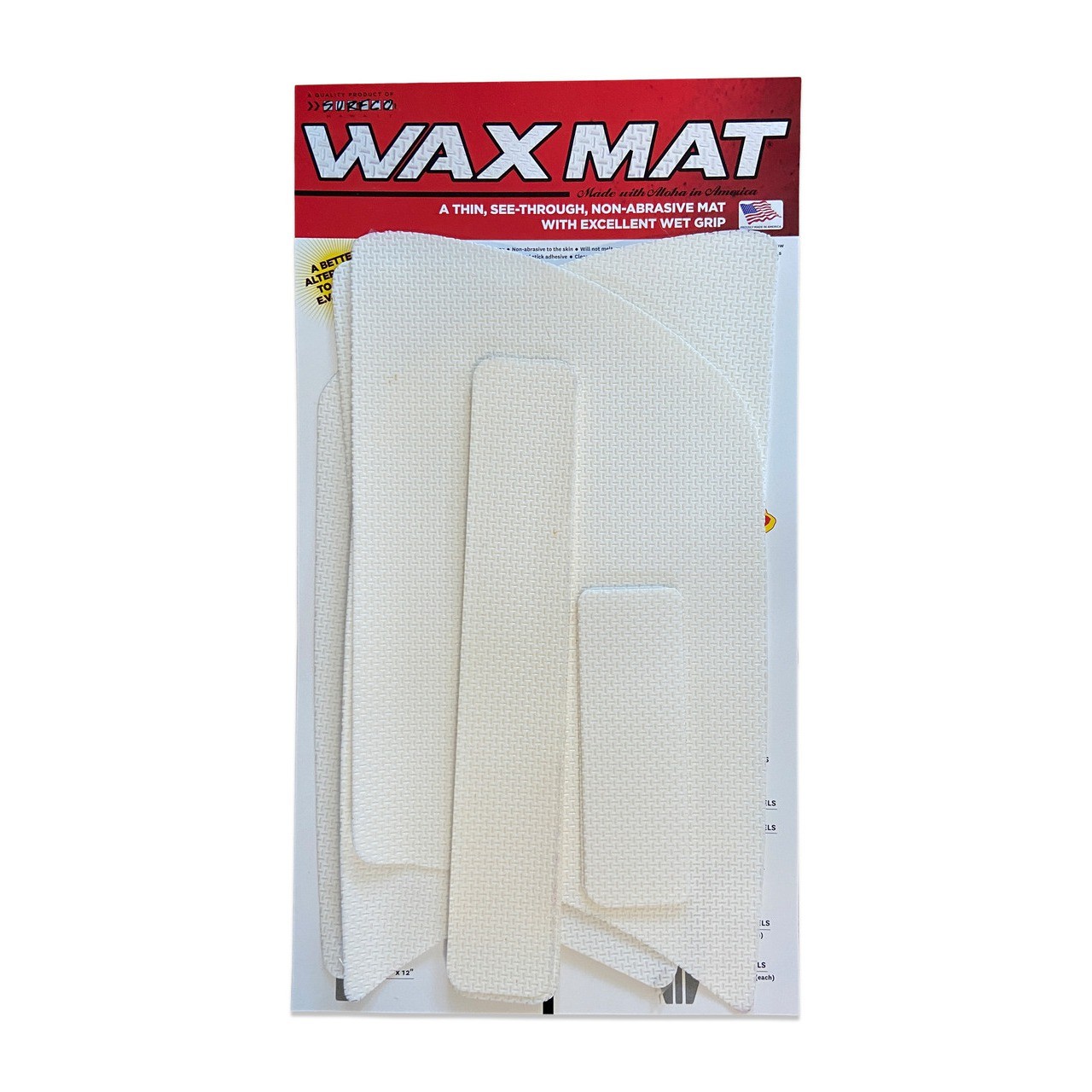 Surfco Hawaii  6' 6" Hotgrip Wax Mat Surfboard Traction Pad