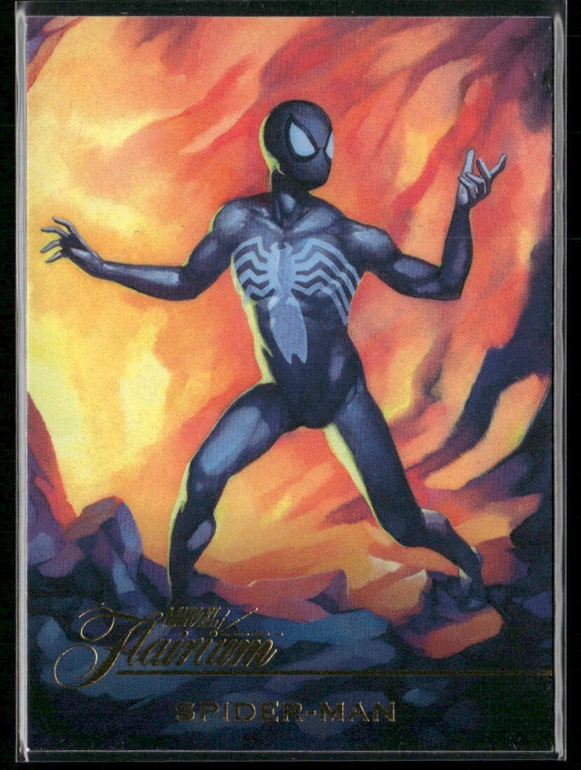 2023 Upper Deck Marvel Flair Flairium Tier 4 #FT-35 - Spider-Man