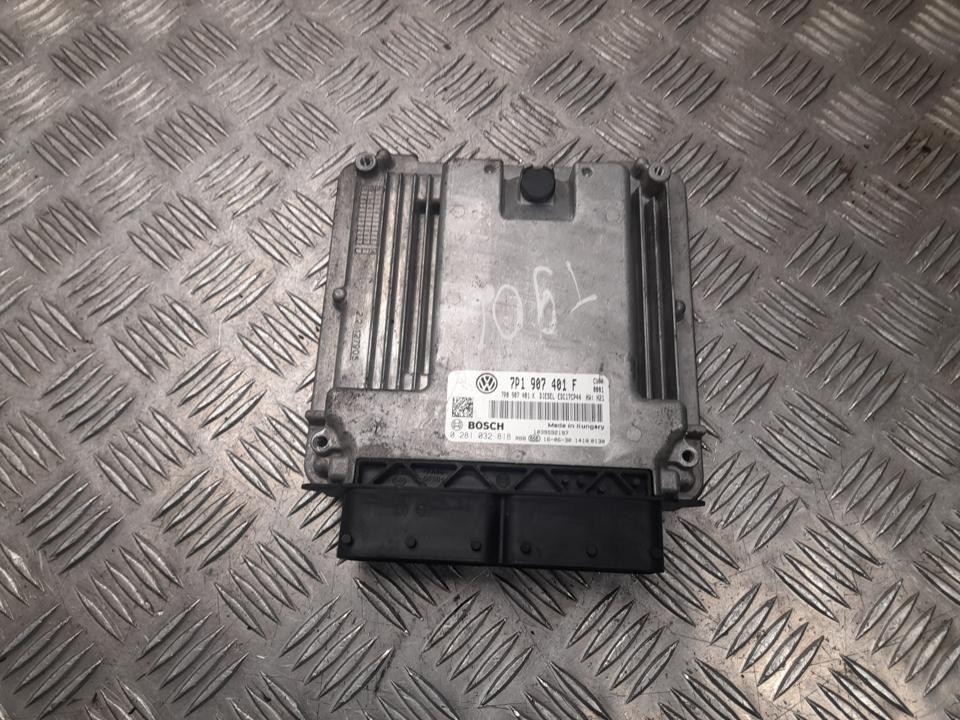 Engine control unit Volkswagen TOUAREG 2017 7P1907401F