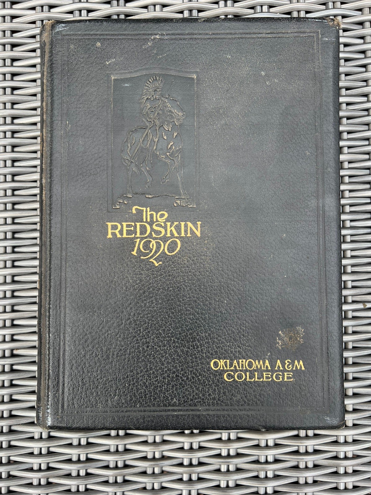 1920 Oklahoma A&M Stillwater Yearbook Dick Tracy Chester Gould Illustrated