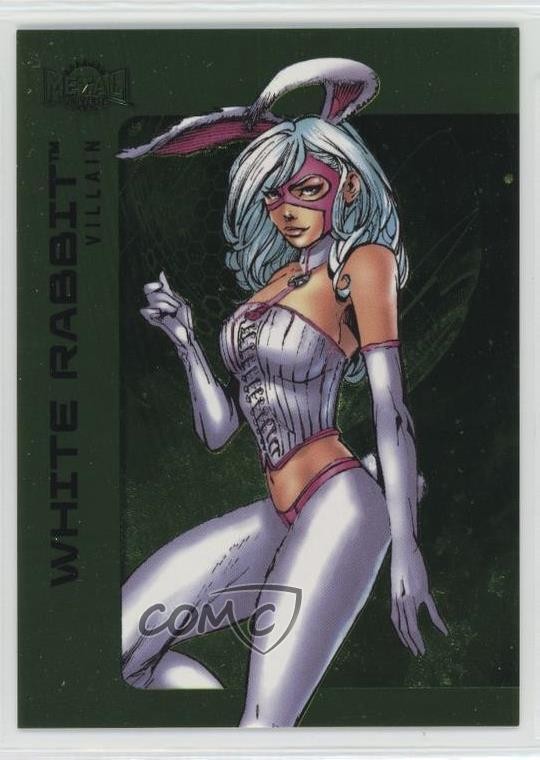 2025 Skybox Metal Universe Batman High Series Lime Green FX The White Rabbit nw2